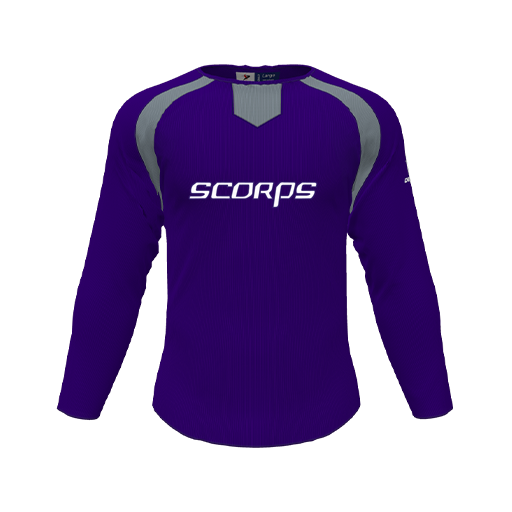 [CUS-DFW-PULL-FLC-CNK-LSL-PUR-YS-LOGO2] Pullover (Youth S, Purple, Logo 2)