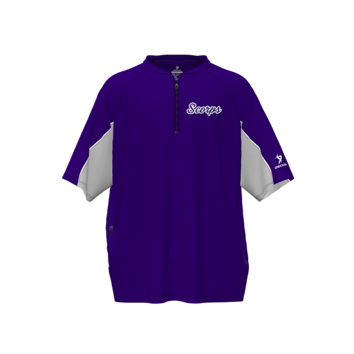 [CUS-DFW-WIND-PER-SSL-PUR-YS-LOGO3] Wind Jacket (Youth S, Purple, Logo 3)